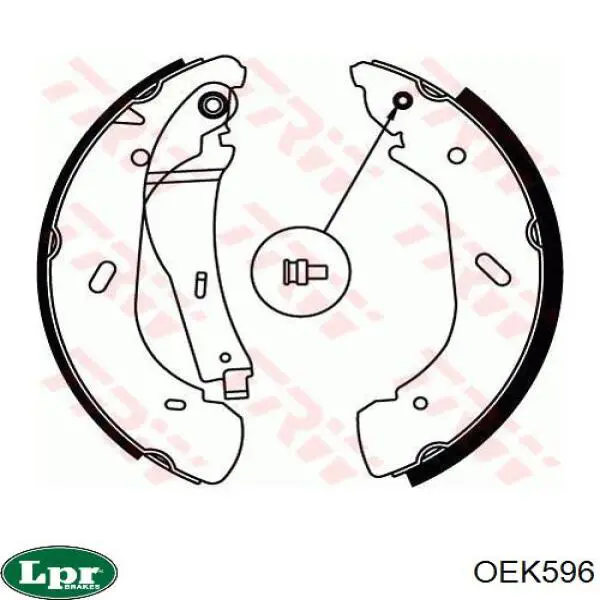 OEK596 LPR Гальма в зборі