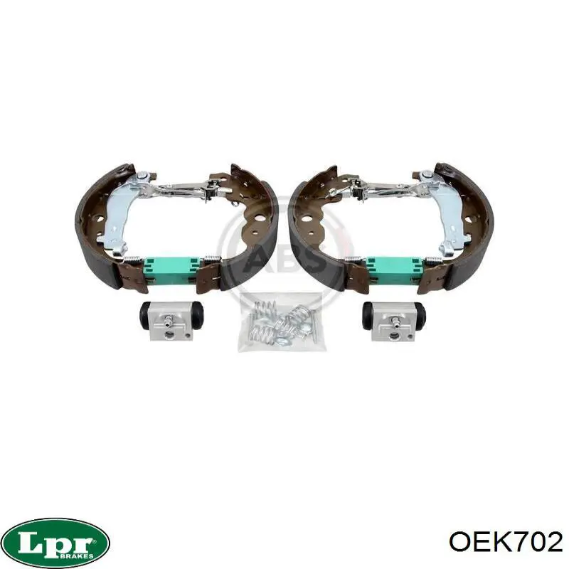 Купити OEK702 LPR Колодки гальмові задні, барабанні