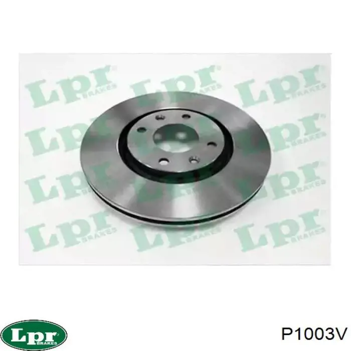 Диск переднього гальма LPR P1003V ціна, від 29.80 USD