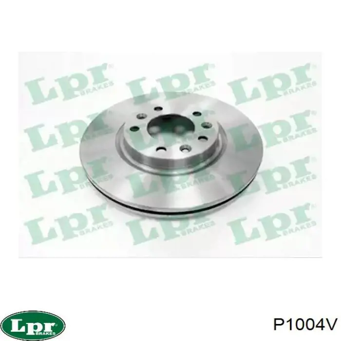 Диск переднього гальма LPR P1004V ціна, від 35.16 USD