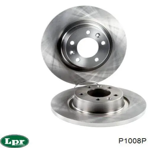 Гальмівні диски P1008P LPR