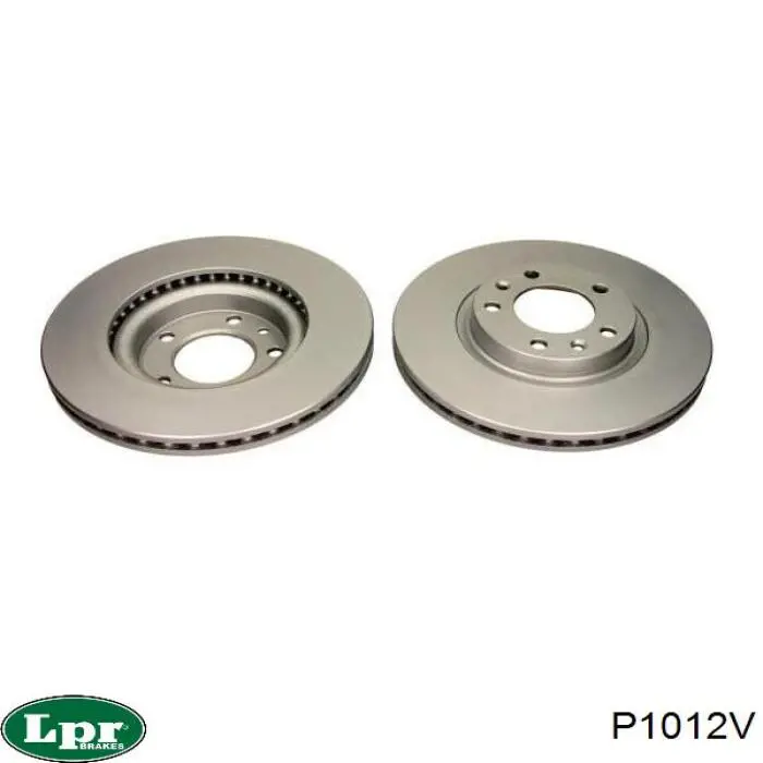 P1012V LPR Гальмо дискове переднє