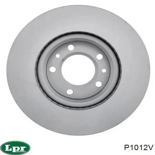 Гальмівні диски передні P1012V LPR