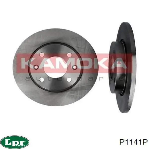 Гальмівні диски передні P1141P LPR