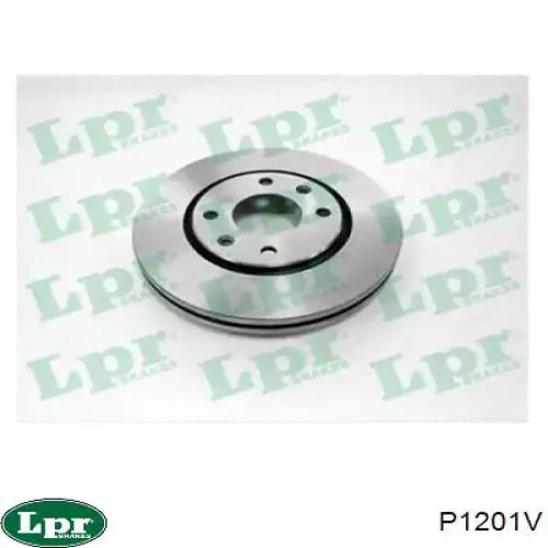 P1201V LPR диск гальмівний передній