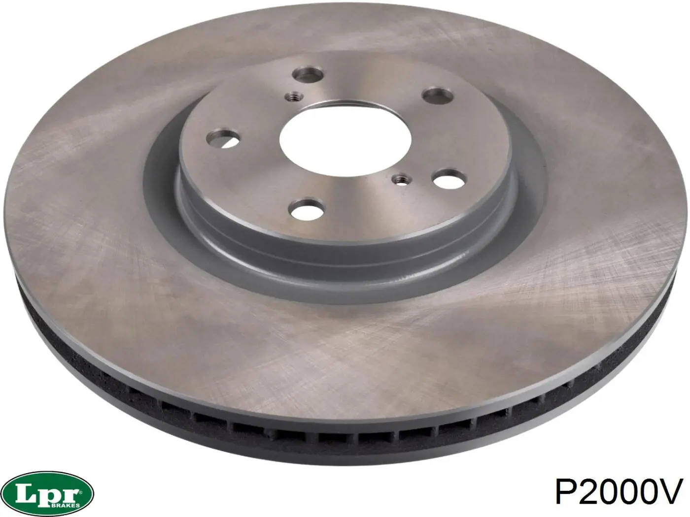 P2000V LPR диск гальмівний задній