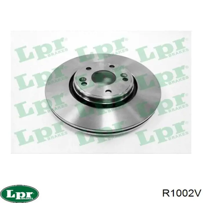 Диск переднього гальма LPR R1002V ціна, від 48.33 USD