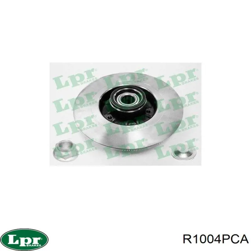 Купити R1004PCA LPR Диск заднього гальма