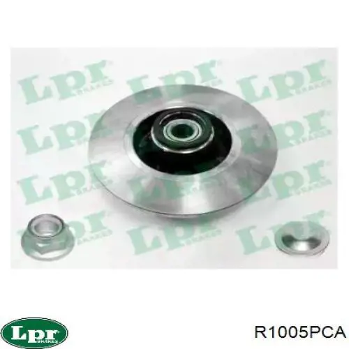 Купити R1005PCA LPR Диск заднього гальма