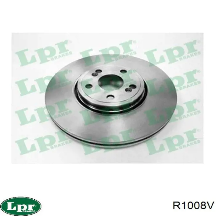 R1008V LPR диск гальмівний передній