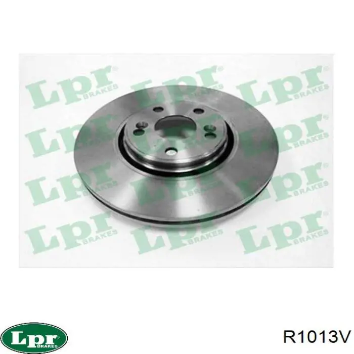 R1013V LPR диск гальмівний передній