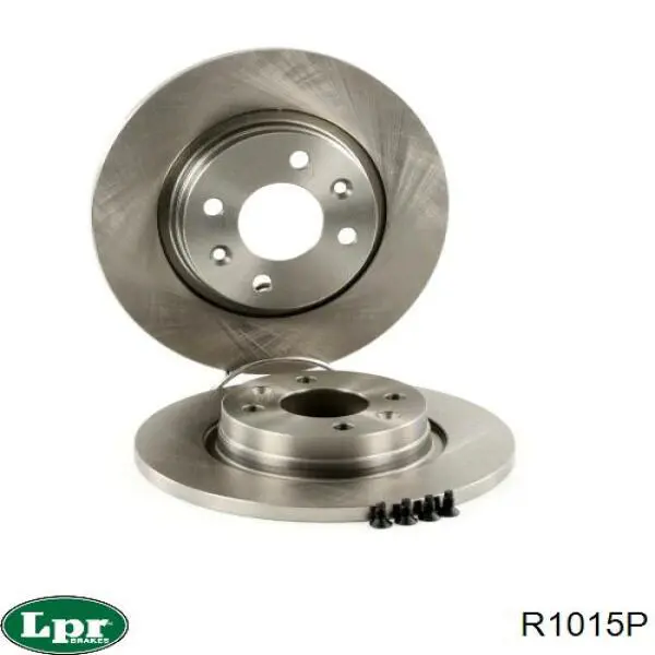 R1015P LPR диск гальмівний передній