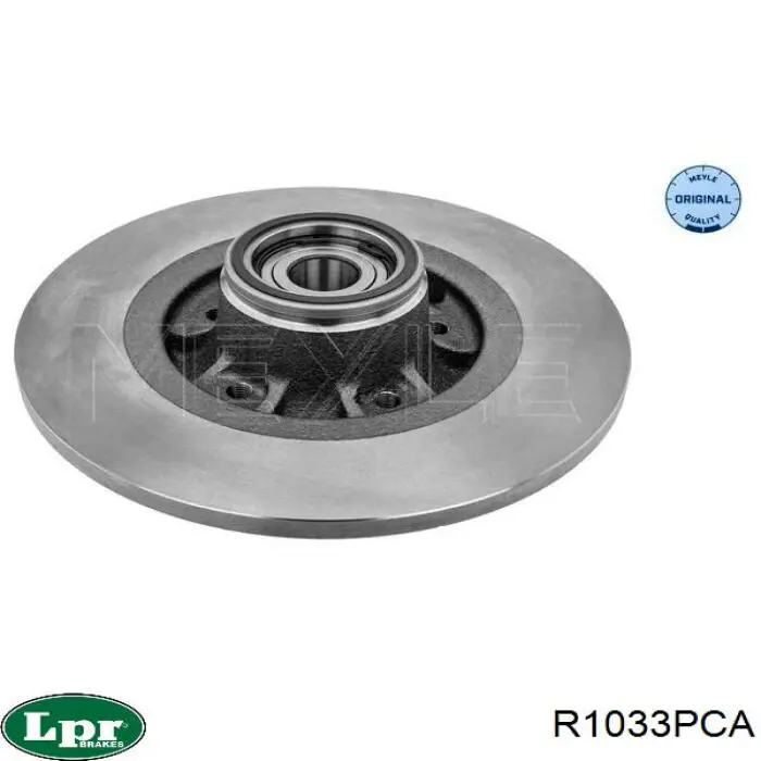 Гальмівні диски R1033PCA LPR