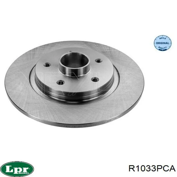 Задні дискові гальма LPR R1033PCA ціна, від 64.56 USD