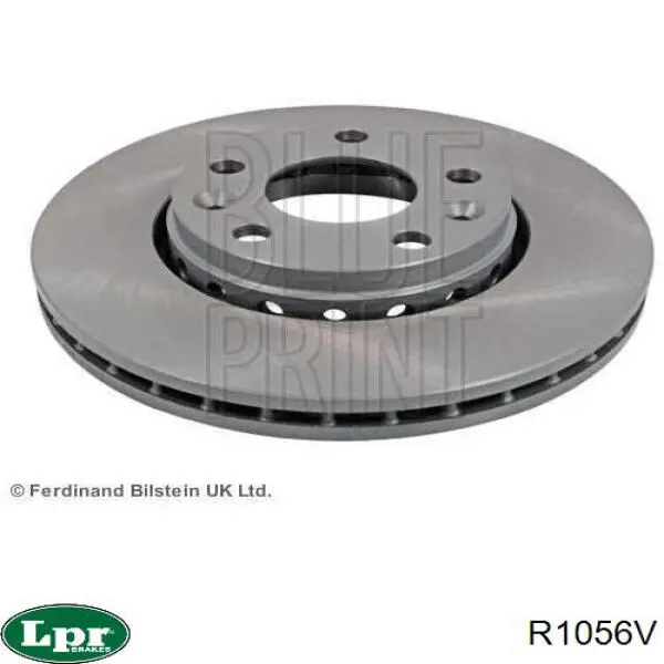 Диск переднього гальма LPR R1056V ціна, від 39.34 USD