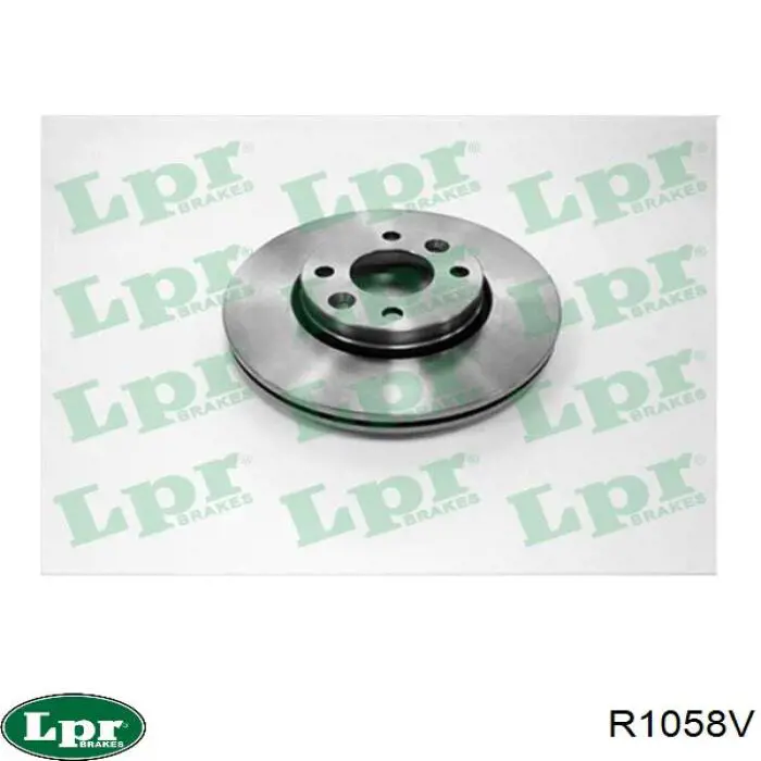 Купити R1058V LPR Ротор гальмівний