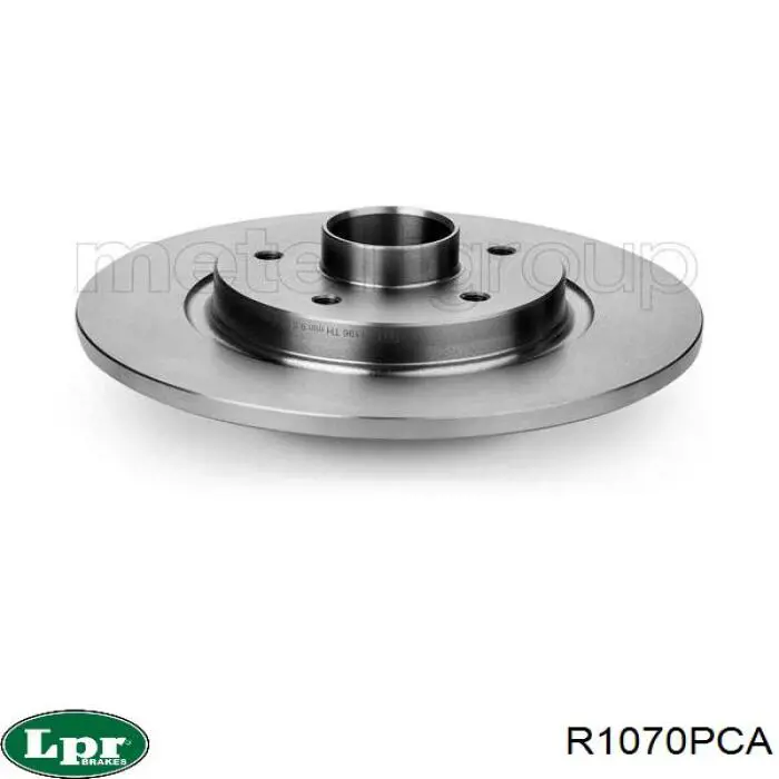 Гальмівні диски R1070PCA LPR
