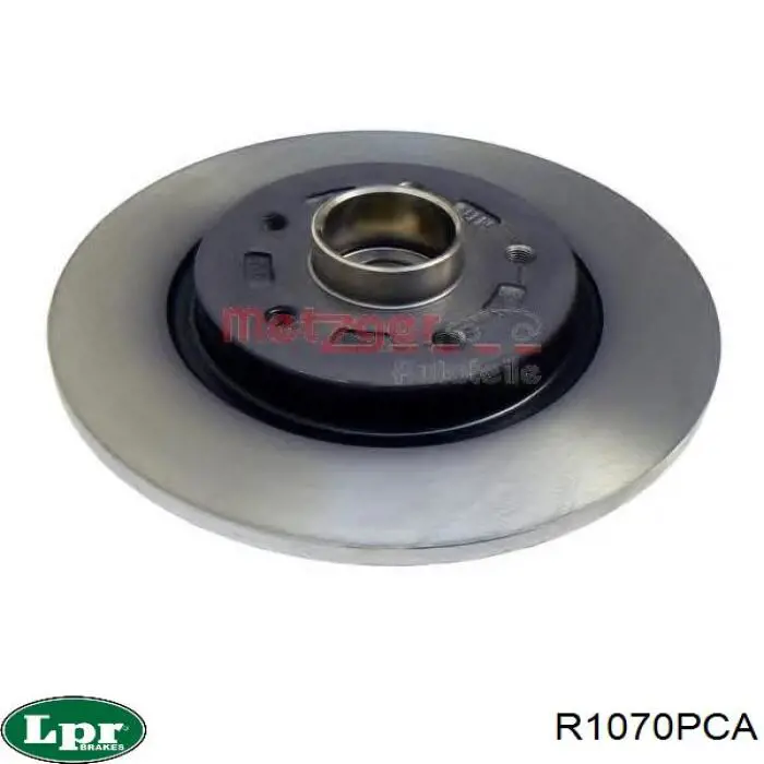 Диск гальмівний задній LPR R1070PCA