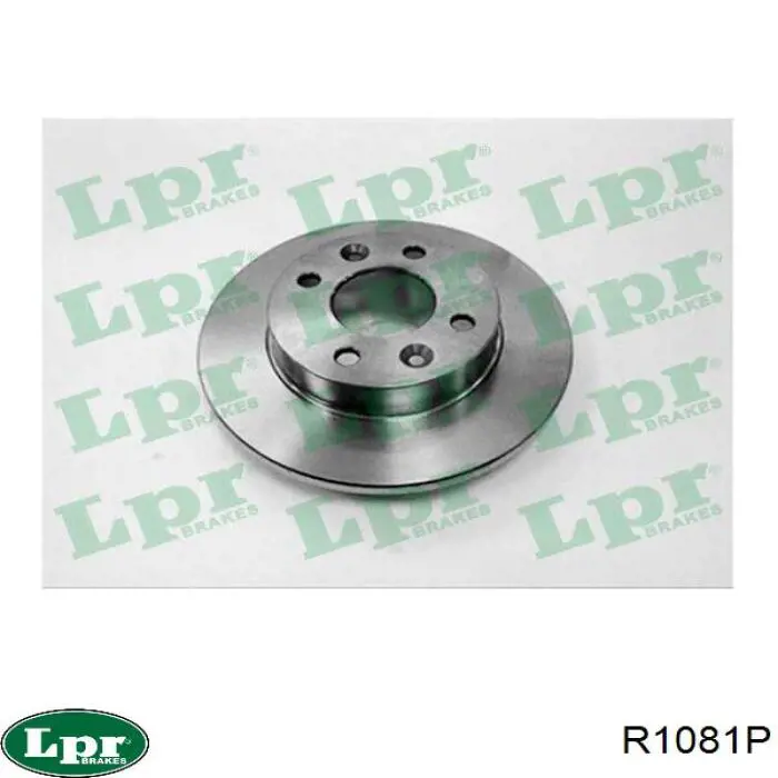 R1081P LPR диск гальмівний передній