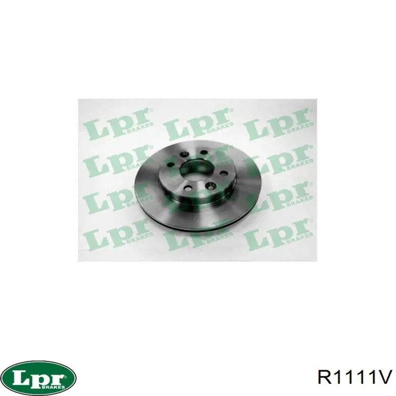 Диск гальмівний передній LPR R1111V