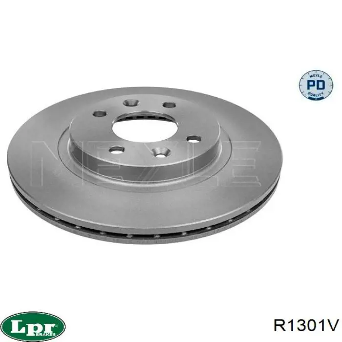 Диск переднього гальма LPR R1301V ціна, від 24.34 USD