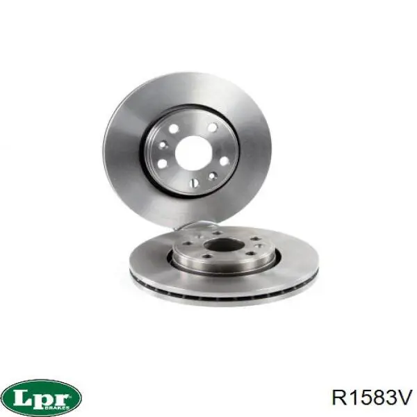 Гальмівні диски передні R1583V LPR