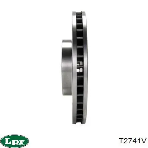Гальмівні диски передні T2741V LPR