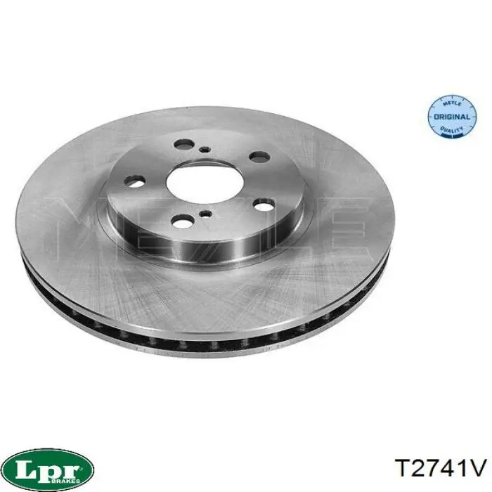 Диск переднього гальма LPR T2741V ціна, від 38.37 USD