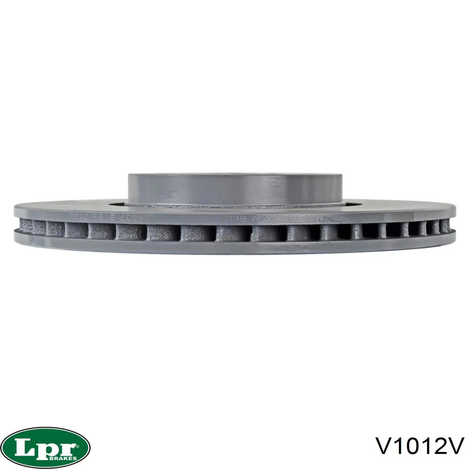 Диск переднього гальма LPR V1012V ціна, від 74.99 USD