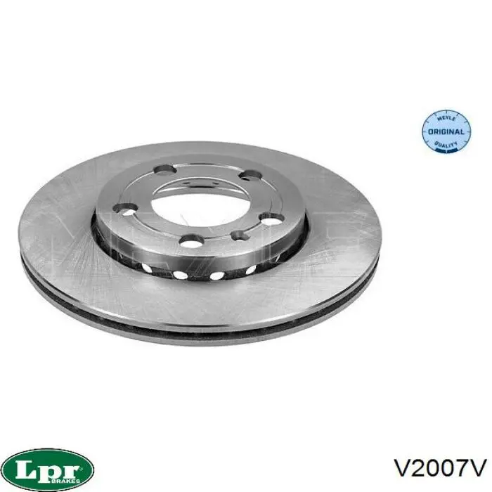 Диск переднього гальма LPR V2007V ціна, від 20.58 USD