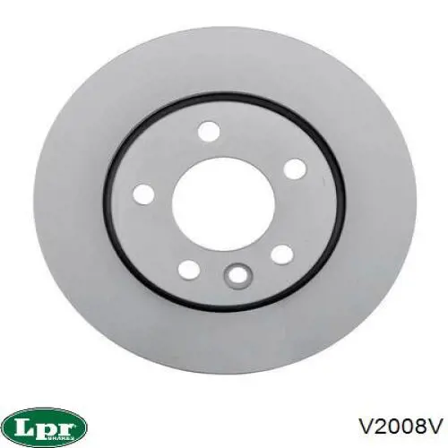 Купити V2008V LPR Диск заднього гальма