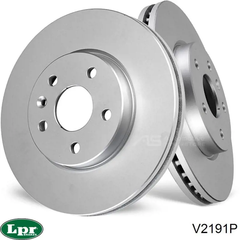 Диск гальмівний передній LPR V2191P