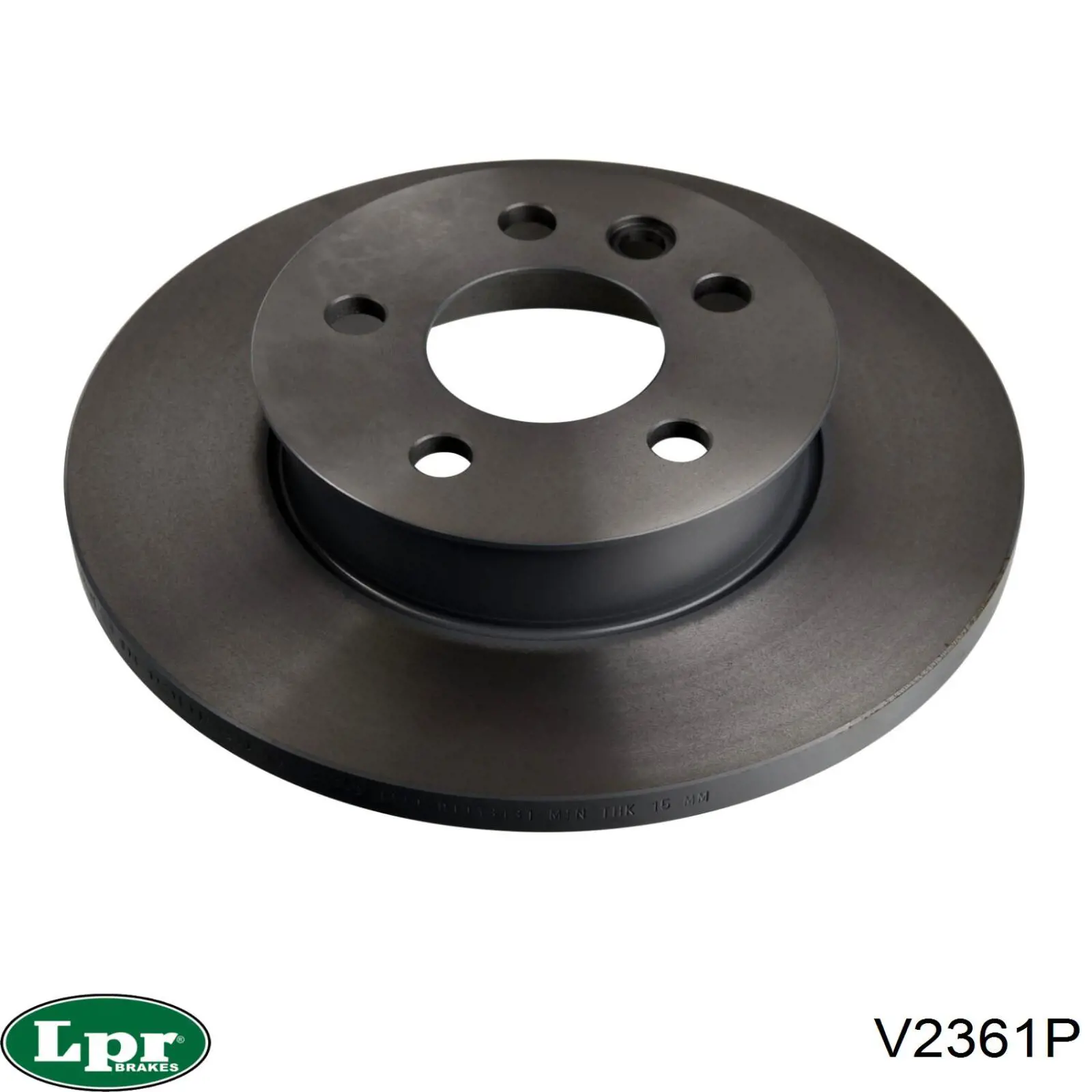 Диск переднього гальма LPR V2361P ціна, від 35.48 USD