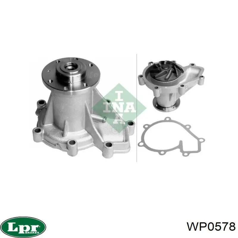 Купити WP0578 LPR Насос охолоджуючої рідини