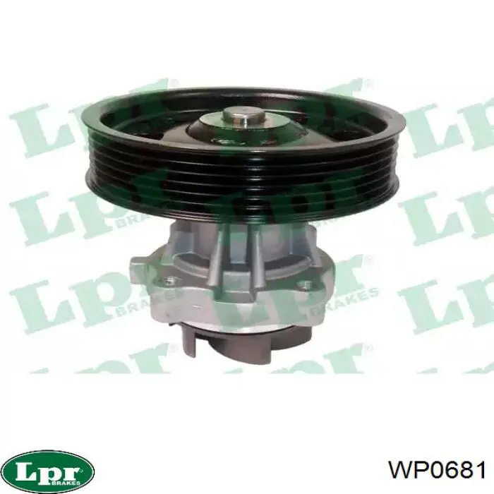 Помпа охолодження LPR WP0681 ціна, від 26.15 USD