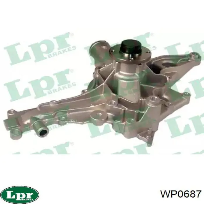 Помпа охолодження LPR WP0687 ціна, від 57.81 USD