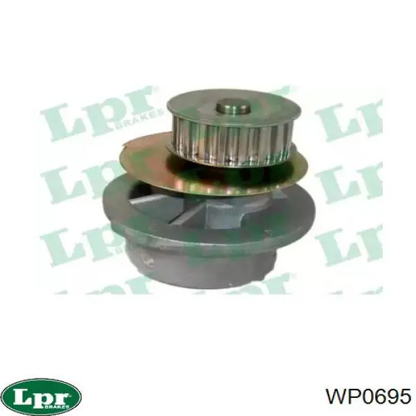 Помпа охолодження LPR WP0695 ціна, від 17.98 USD