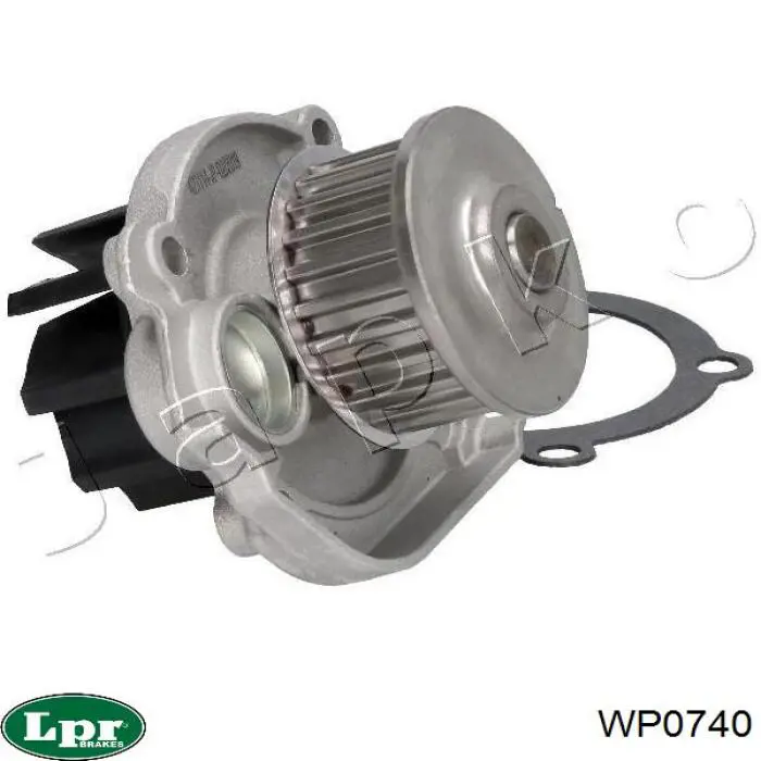 Помпа охолодження LPR WP0740 ціна, від 23.65 USD