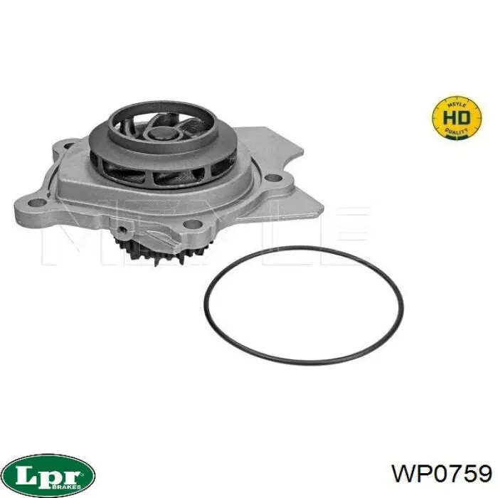 Помпа охолодження LPR WP0759 ціна, від 32.84 USD
