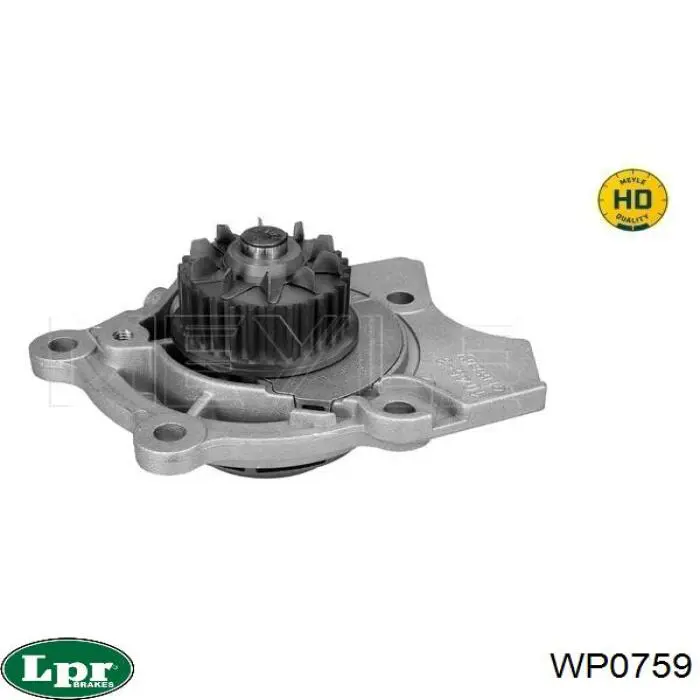 Купити WP0759 LPR Насос охолоджуючої рідини