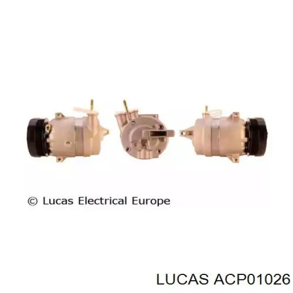 Компресор системи кондиціювання Lucas ACP01026 ціна, від 204.10 USD