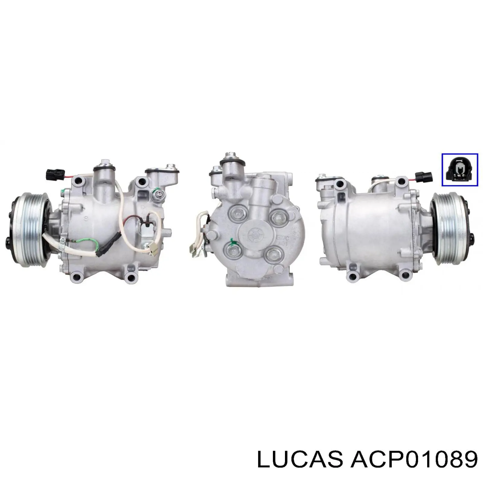 Компресор системи кондиціювання Elstock 510990 ціна, від 220.34 USD