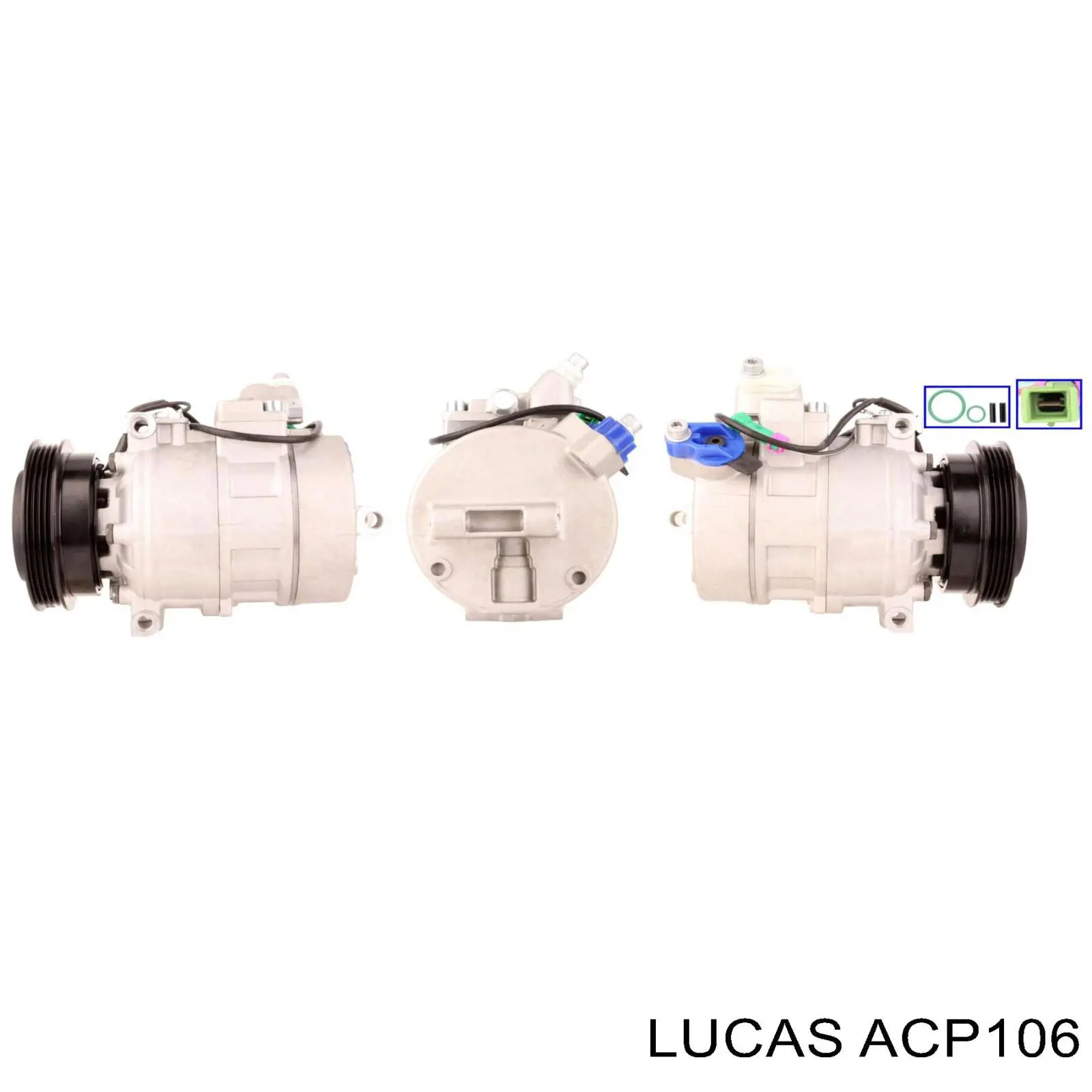 ACP106 Lucas компресор кондиціонера