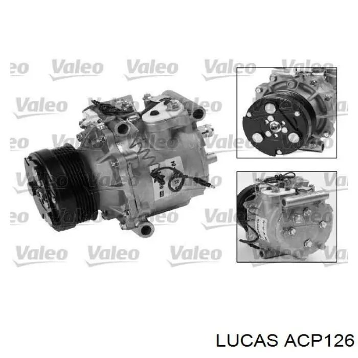 Компресор кондиціонера ACP1097000S Mahle Original