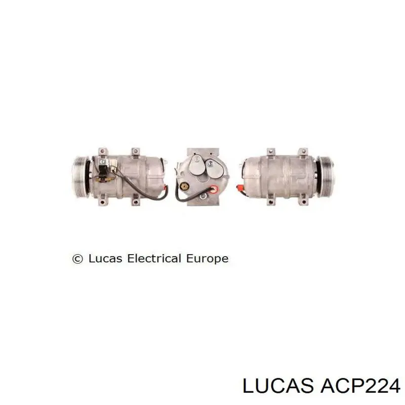ACP224 Lucas компресор кондиціонера