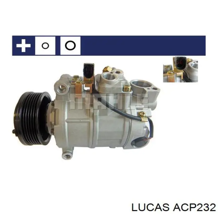 Компресор системи кондиціювання Lucas ACP232 ціна, від 214.23 USD
