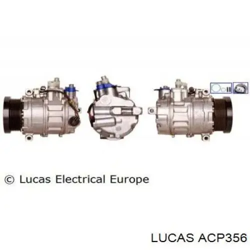 Купити ACP356 Lucas Компресор кліматичної установки