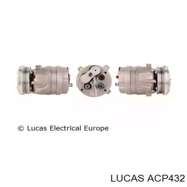Компресор системи кондиціювання Lucas ACP432 ціна, від 496.27 USD