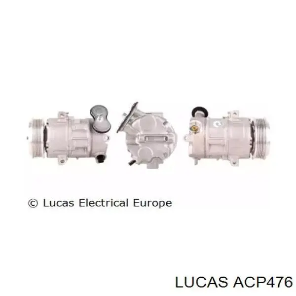 Компресор кондиціонера 13427705 Opel