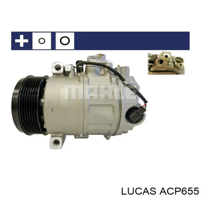 ACP655 Lucas компресор кондиціонера